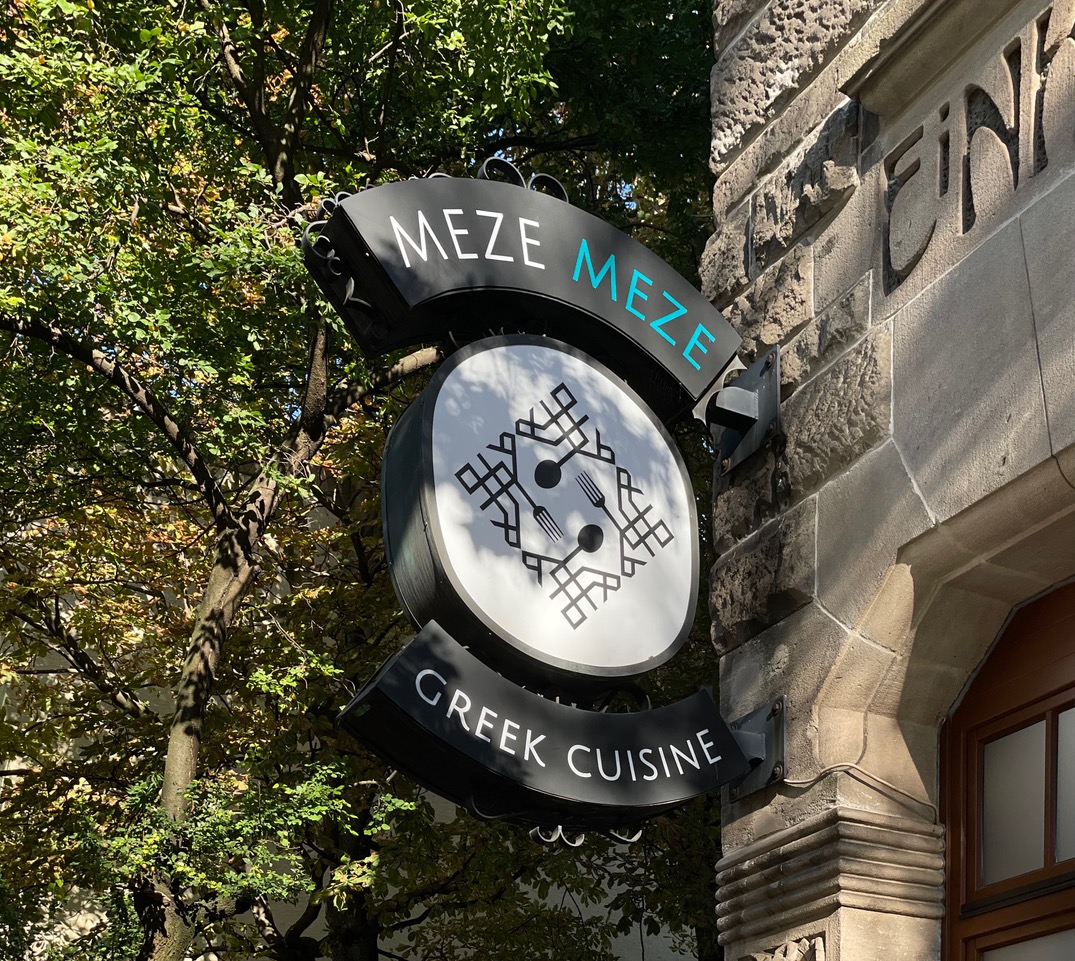 Außenansicht Meze Meze Taverna, Bad Cannstatt